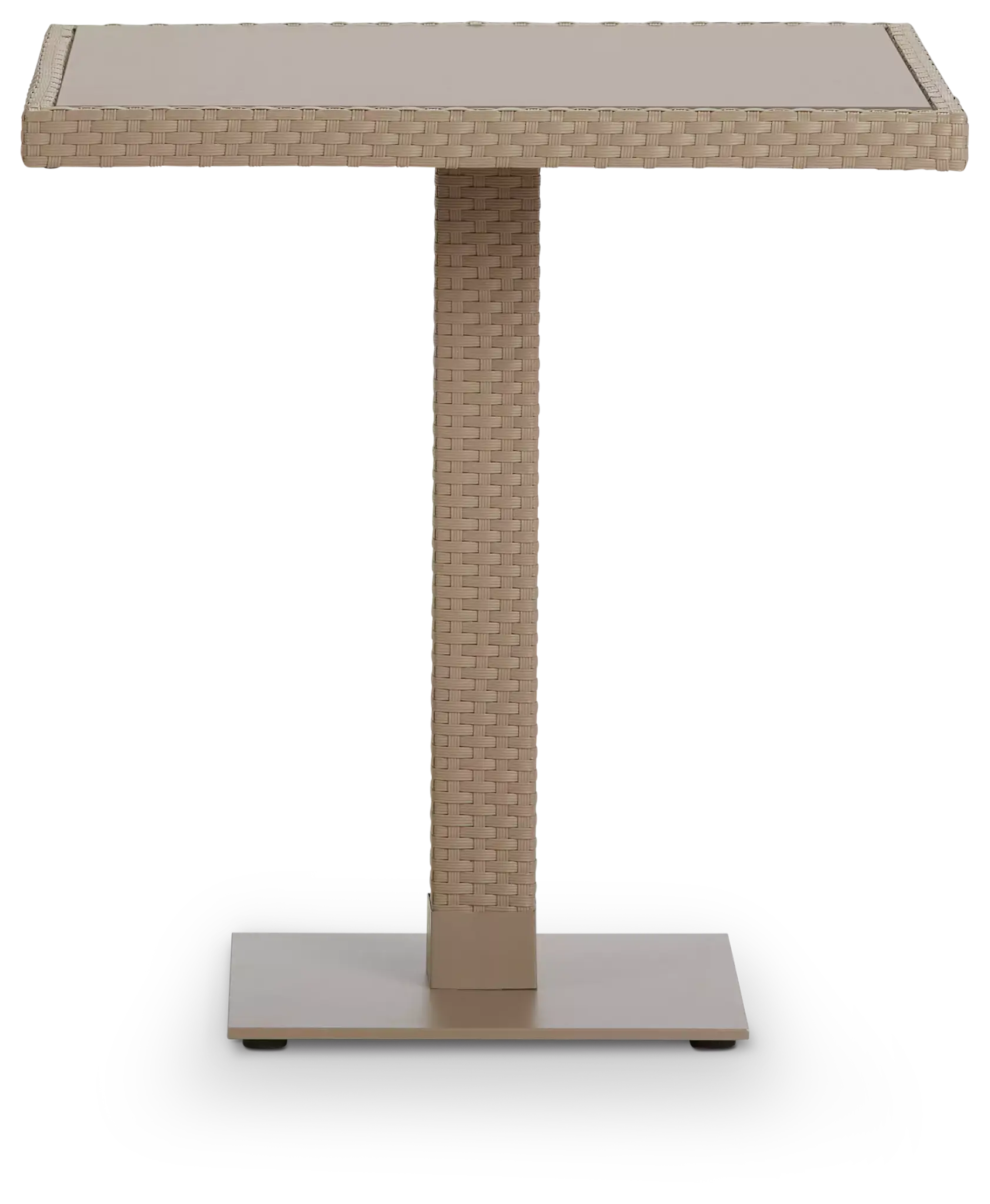 Lisbon Khaki 27" Square Table Lisbon Khaki 27" Square Table