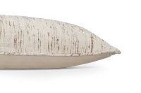 Lottie Beige Lumbar Accent Pillow