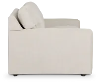 Hudson Gray Fabric Loveseat