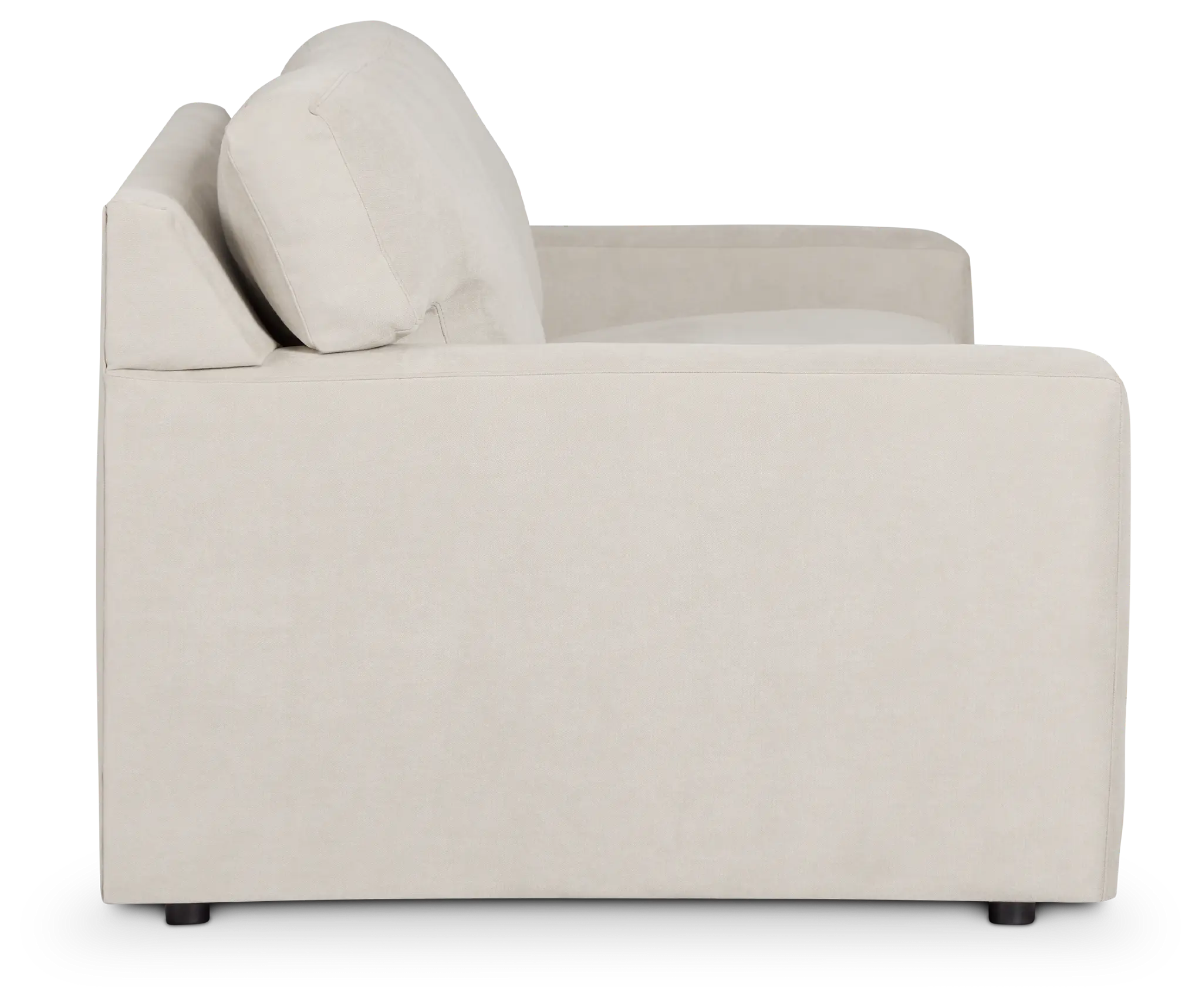 Hudson Gray Fabric Loveseat Hudson Gray Fabric Loveseat