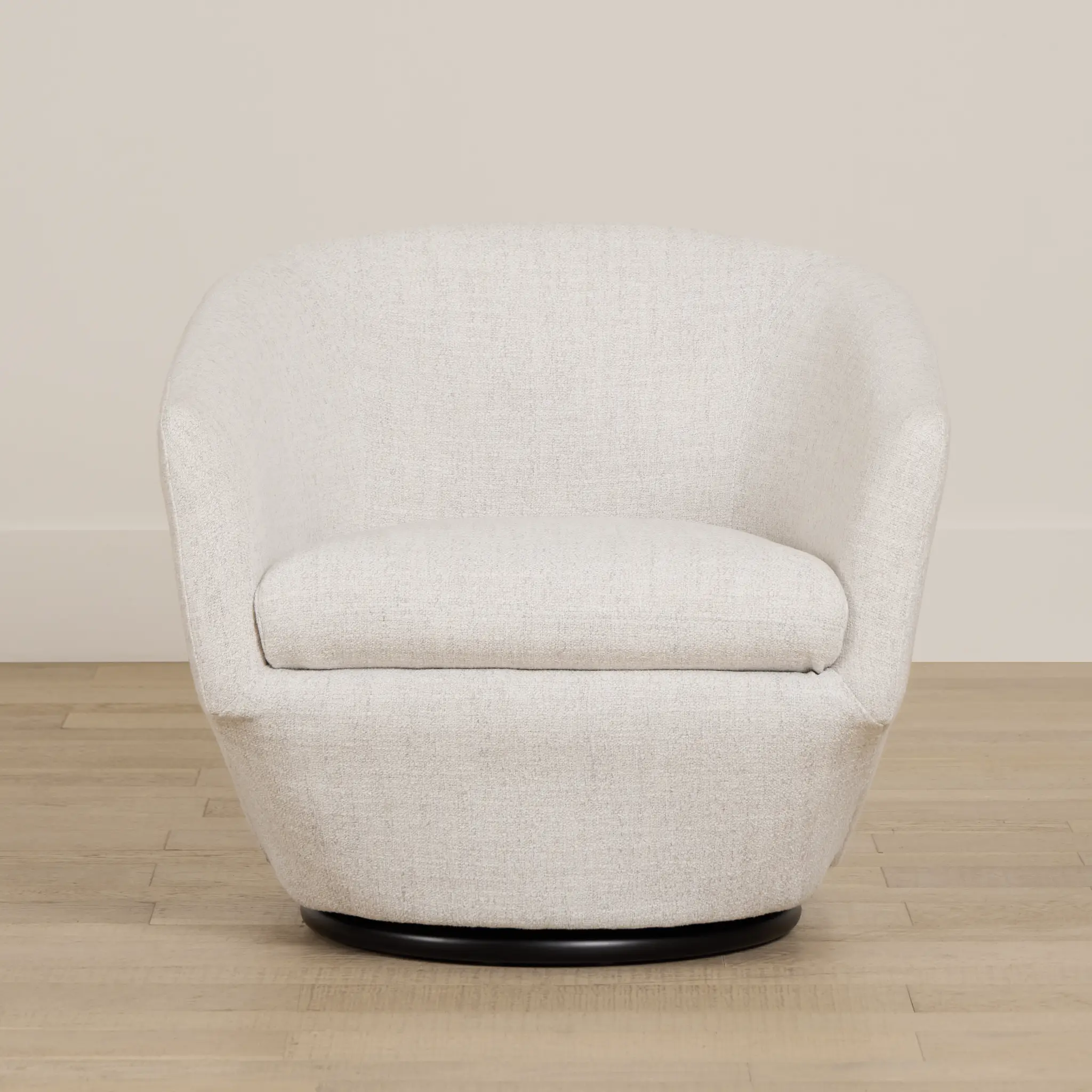 Baylor Light Beige Fabric Swivel Chair Baylor Light Beige Fabric Swivel Chair