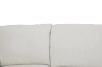 Veronica White Down Small Left Chaise Sectional