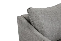 Avery Dark Gray Fabric Swivel Rocking Glider