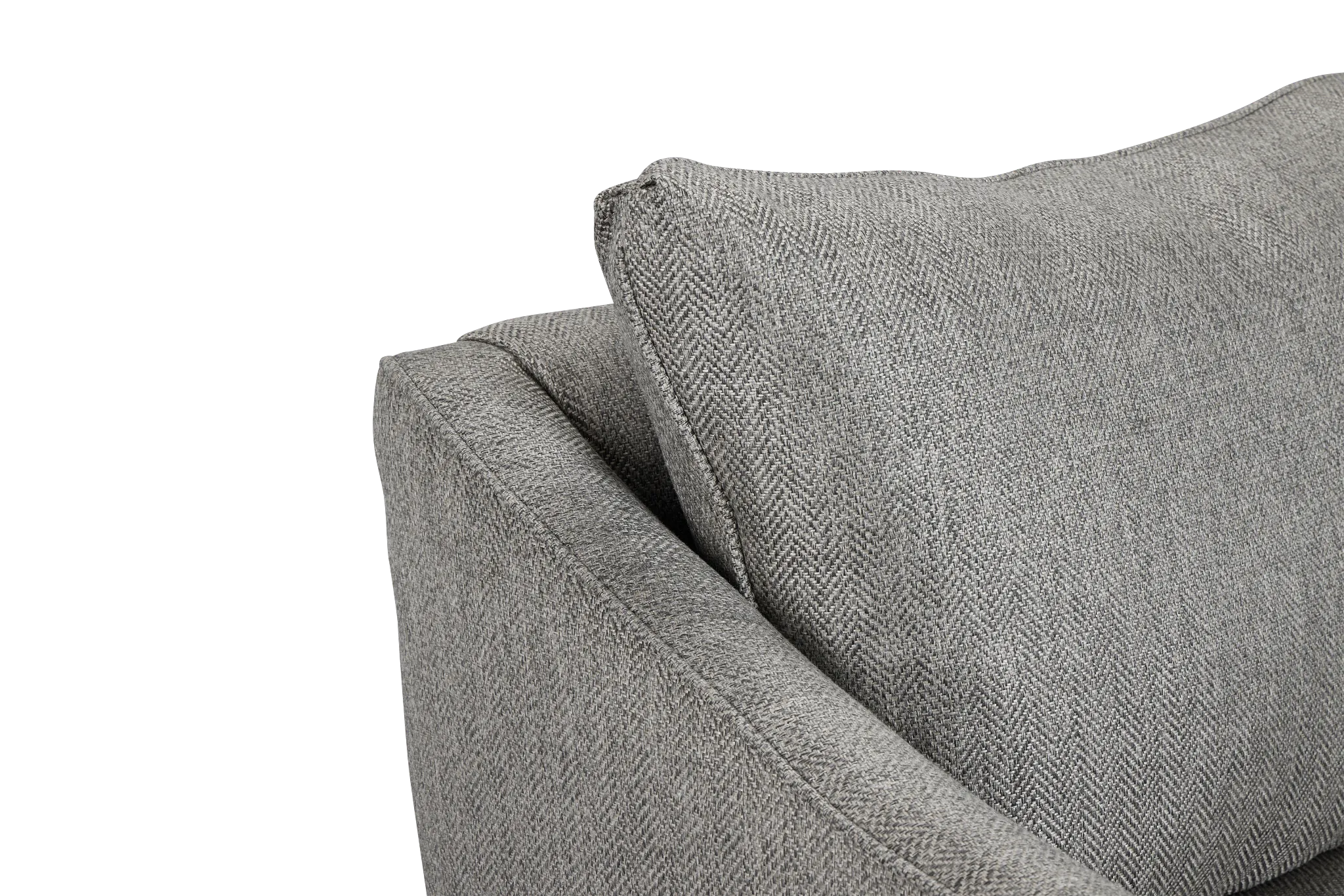 Avery Dark Gray Fabric Swivel Rocking Glider