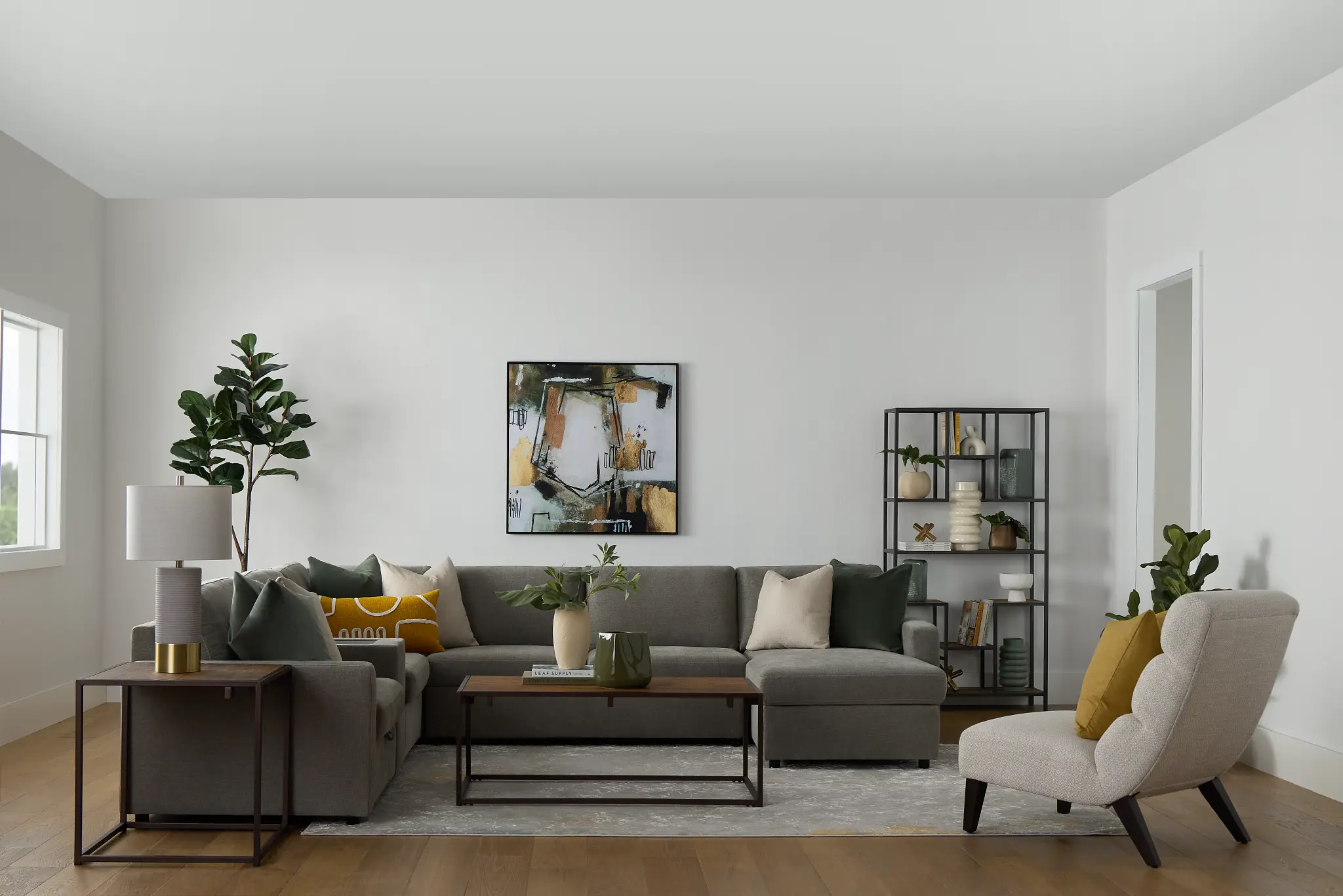 Addie Gray Fabric Medium Right Chaise Sleeper Sectional With Console Addie Gray Fabric Medium Right Chaise Sleeper Sectional With Console