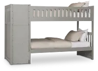 Charleston Gray Step Bunk Bed