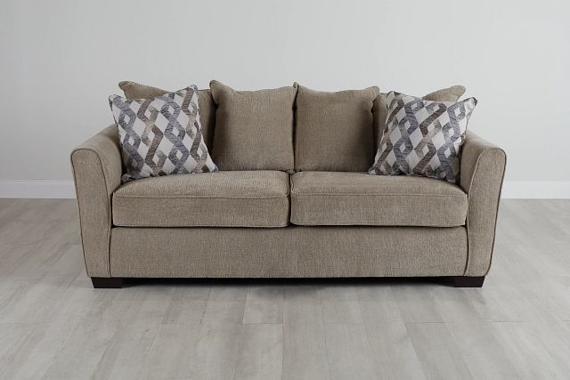 Myra Beige Fabric Sofa (0)