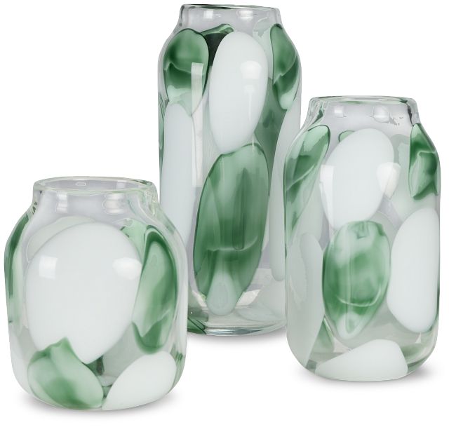 Espie Green Small Vase