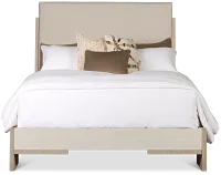 Miramar Light Tone Uph Panel Bed