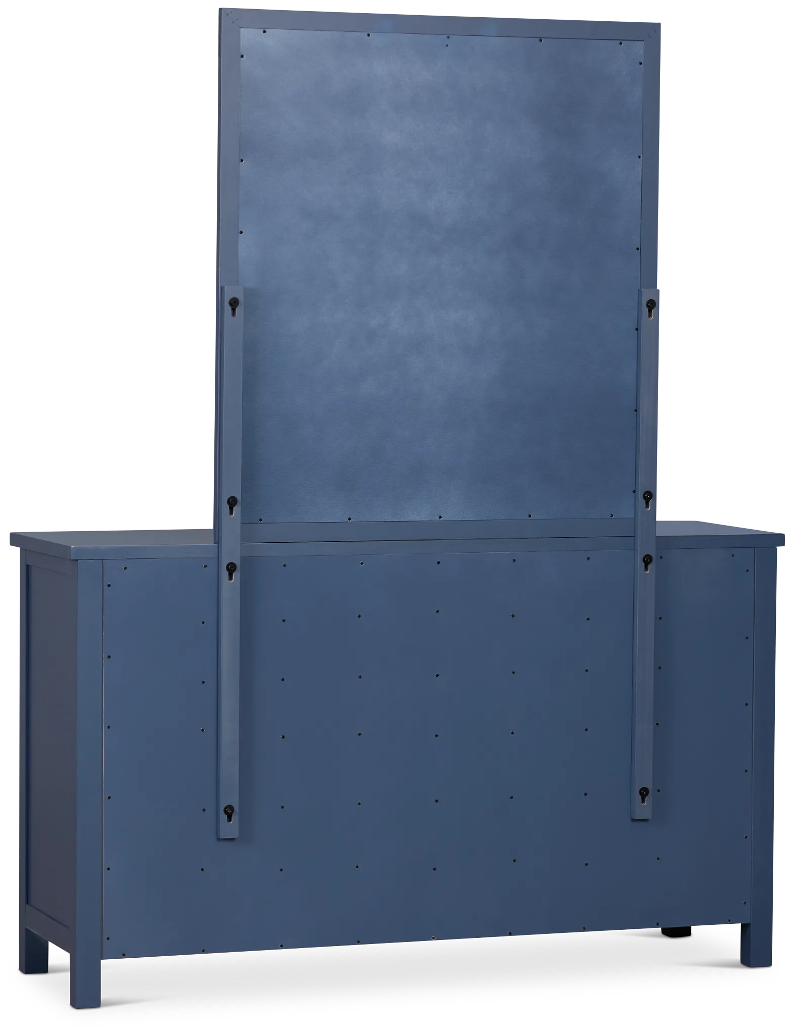 Charleston Dark Blue Dresser & Mirror