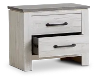 Blueridge Two-tone Nightstand