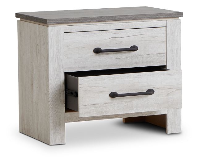 Blueridge Two-tone Nightstand