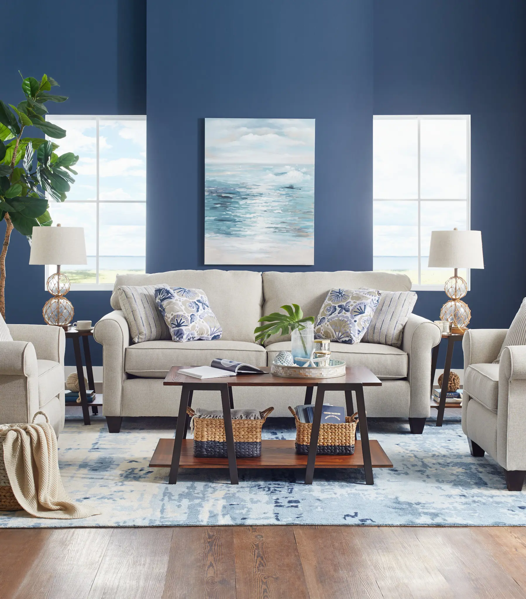 Cameron Beige Fabric Sofa Cameron Beige Fabric Sofa