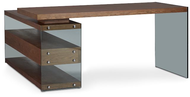 Olympia Mid Tone Large L Desk