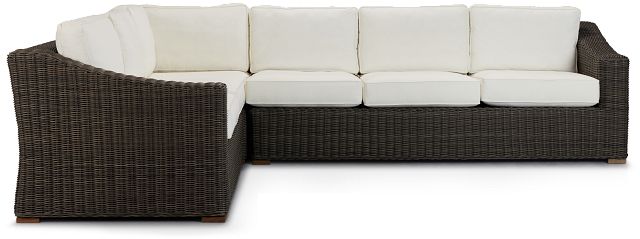 Canyon Gray White Medium Right Sectional