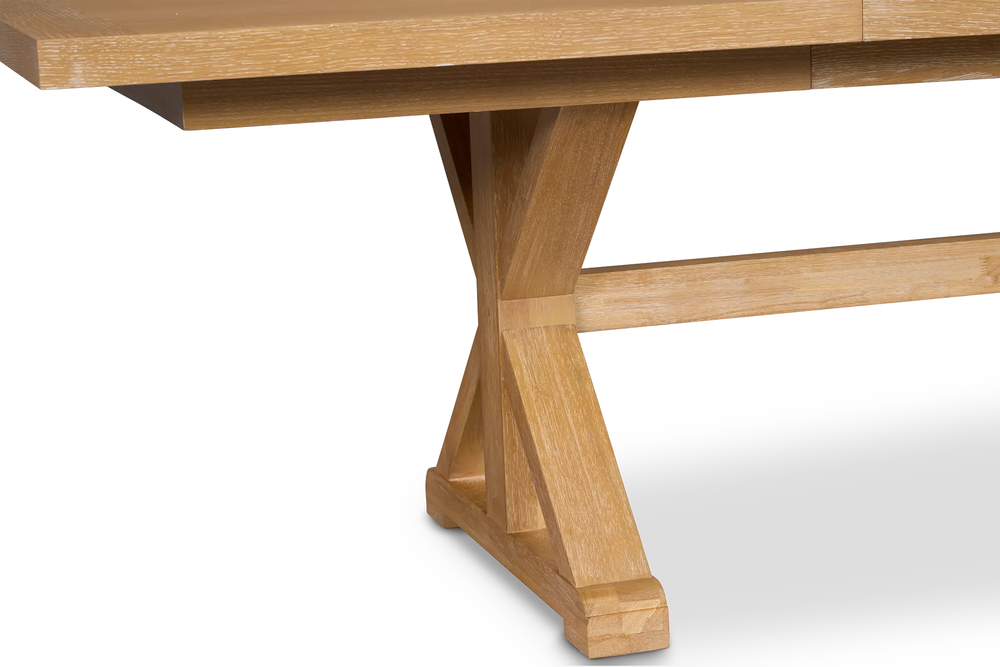 Nantucket Light Tone Trestle Table Nantucket Light Tone Trestle Table