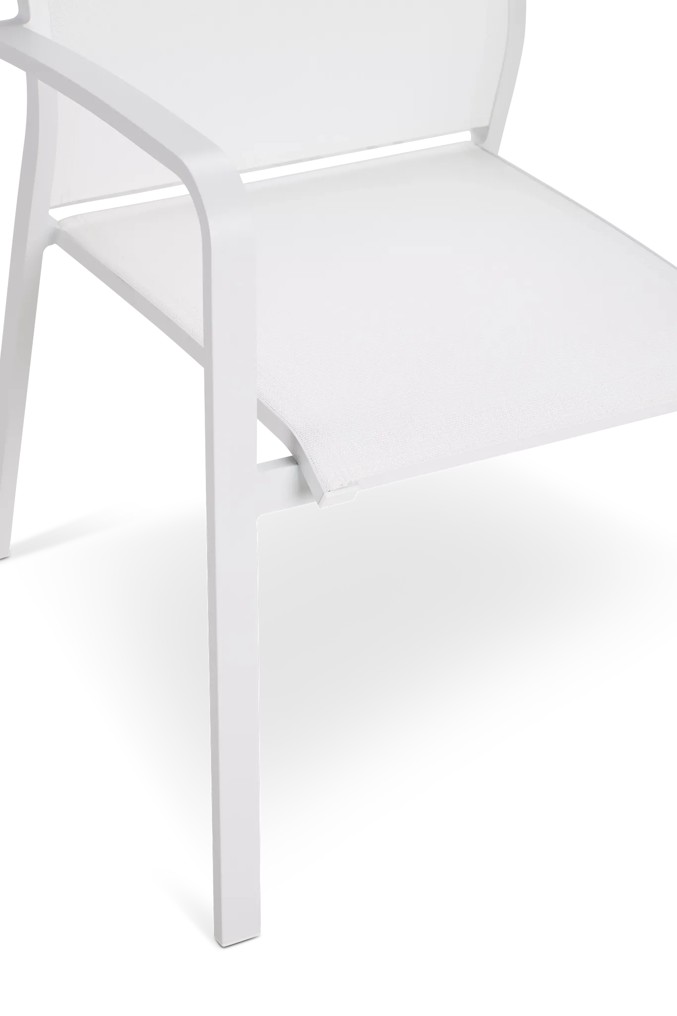 Lisbon White Sling Chair