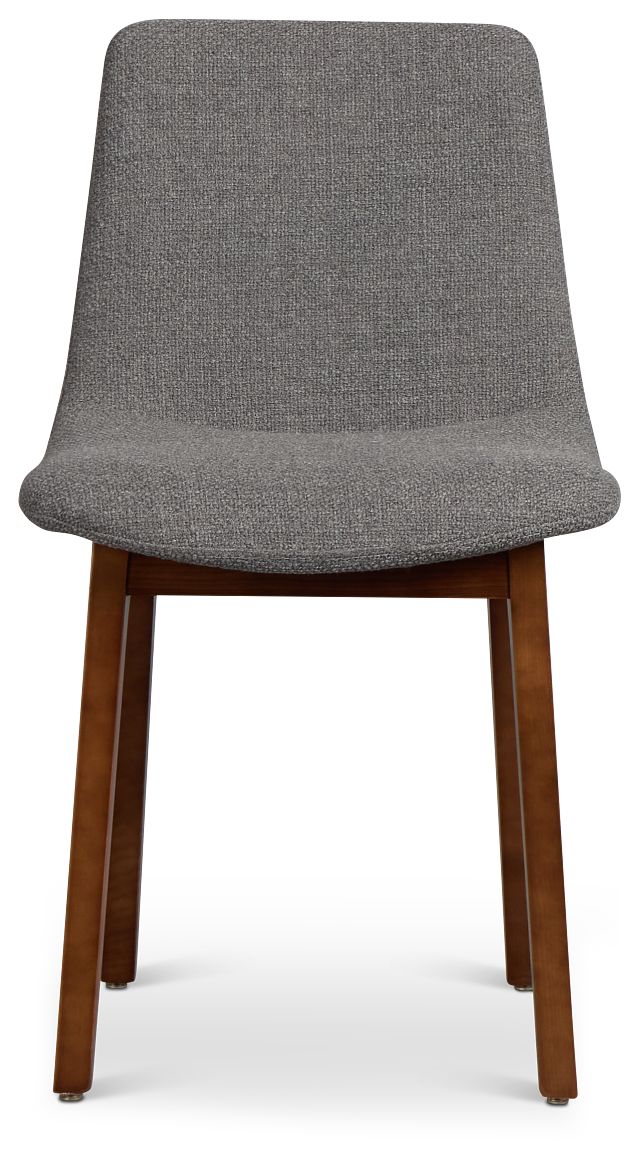 Hamilton Dark Gray Fabric Upholstered Side Chair