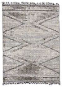 Jules Light Gray 5x8 Area Rug