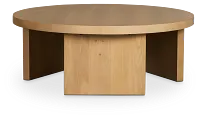 Highland Light Tone Round Coffee Table