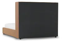 Captiva Elite Light Brown 60" Upholstered Shelter Bed