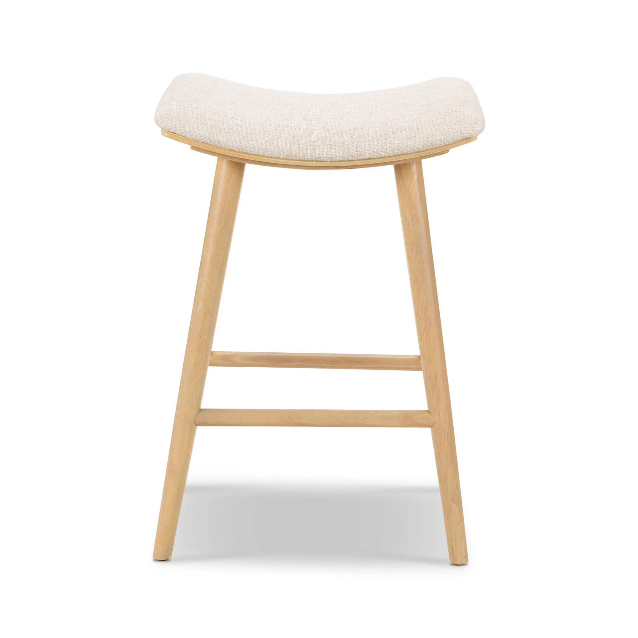 Four Hands Union Light Tone 24" Upholstered Barstool