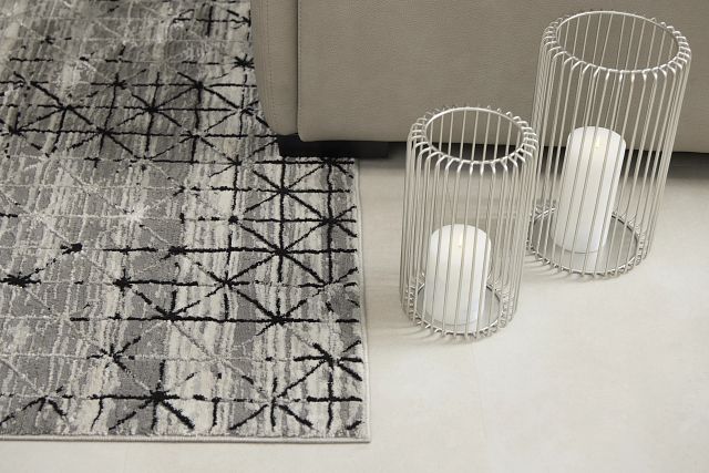 Dylan Silver 8x10 Area Rug