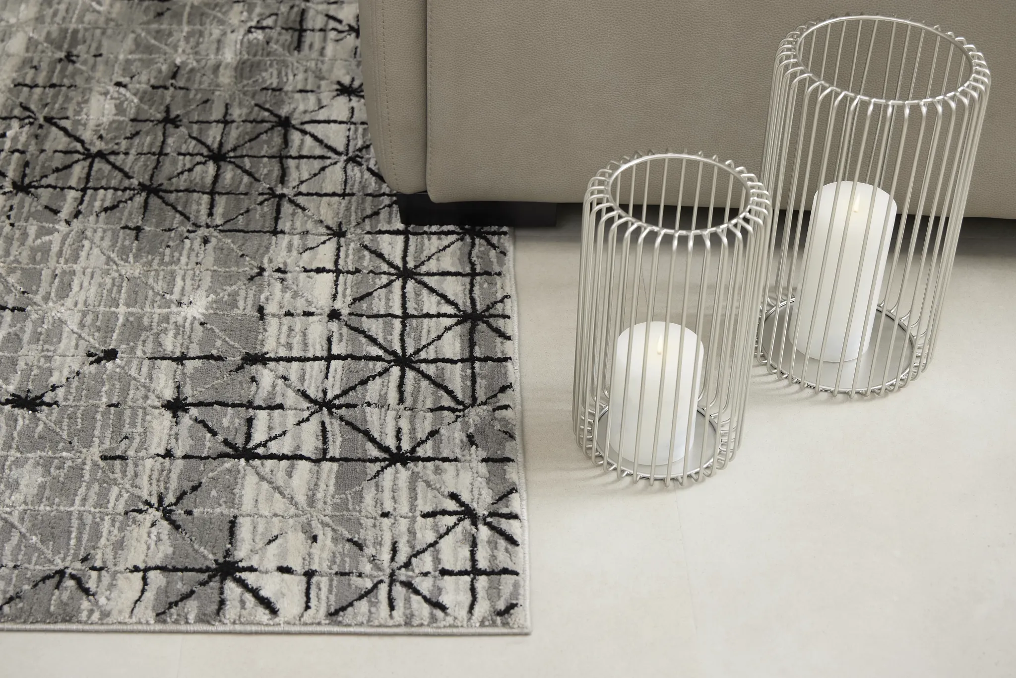 Dylan Silver 8x10 Area Rug