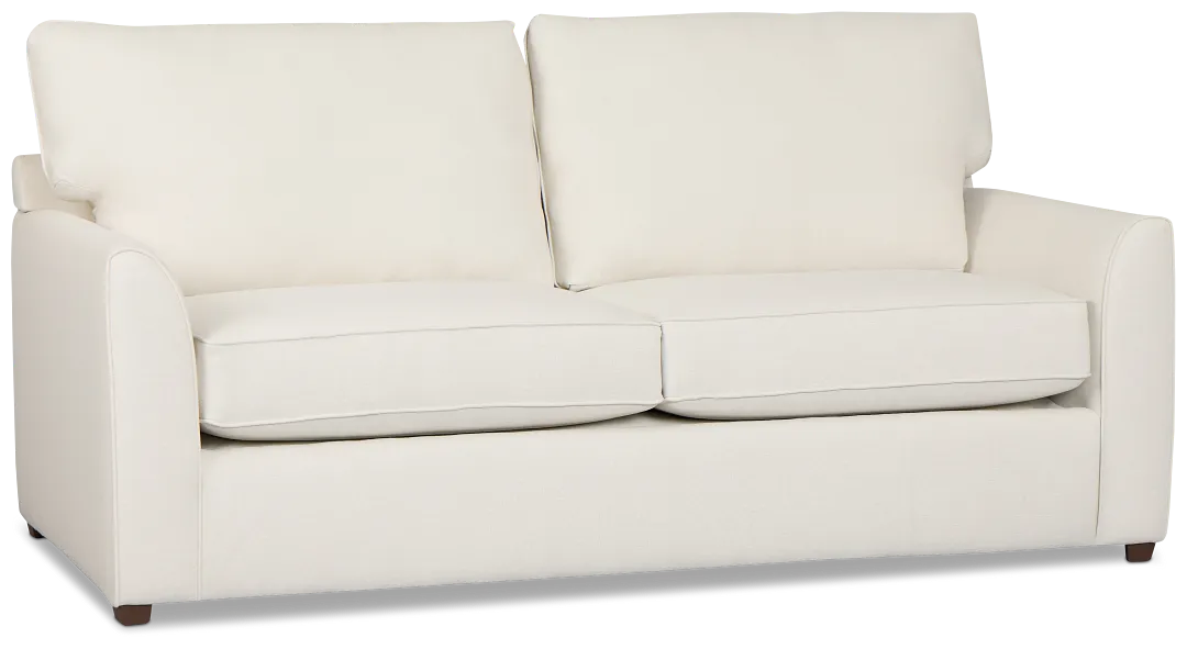 Tate Light Beige Fabric Innerspring Sleeper
