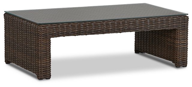Southport Dark Brown Rect Coffee Table
