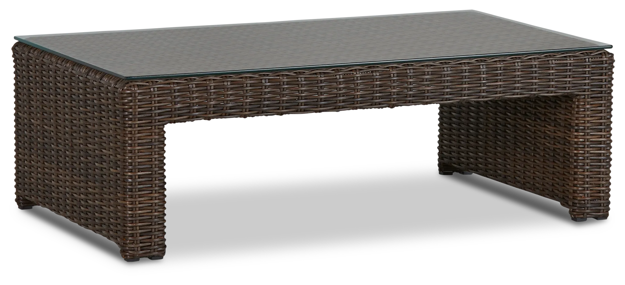 Southport Dark Brown Rect Coffee Table