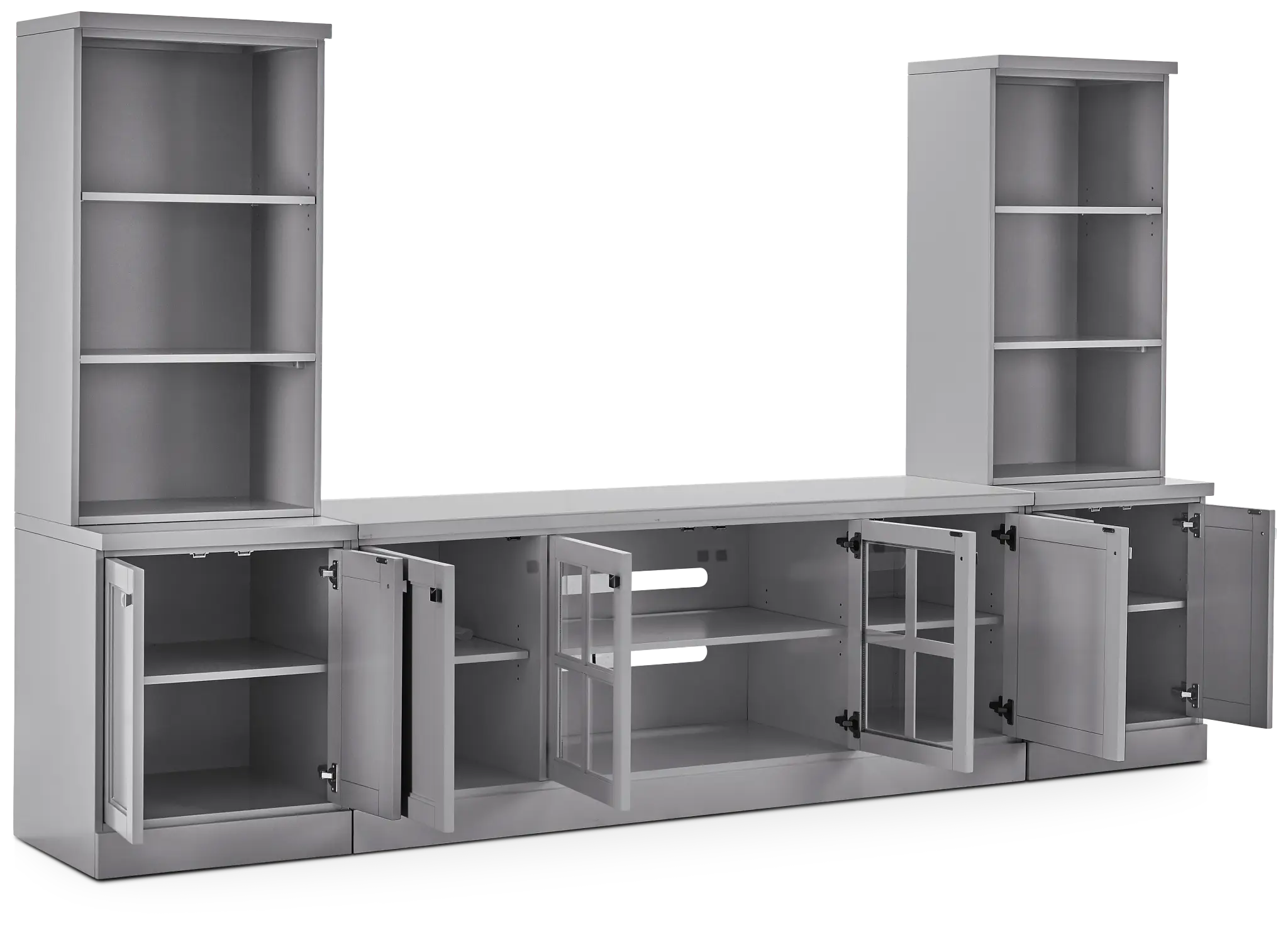 Newport Gray Medium Entertainment Wall Newport Gray Medium Entertainment Wall