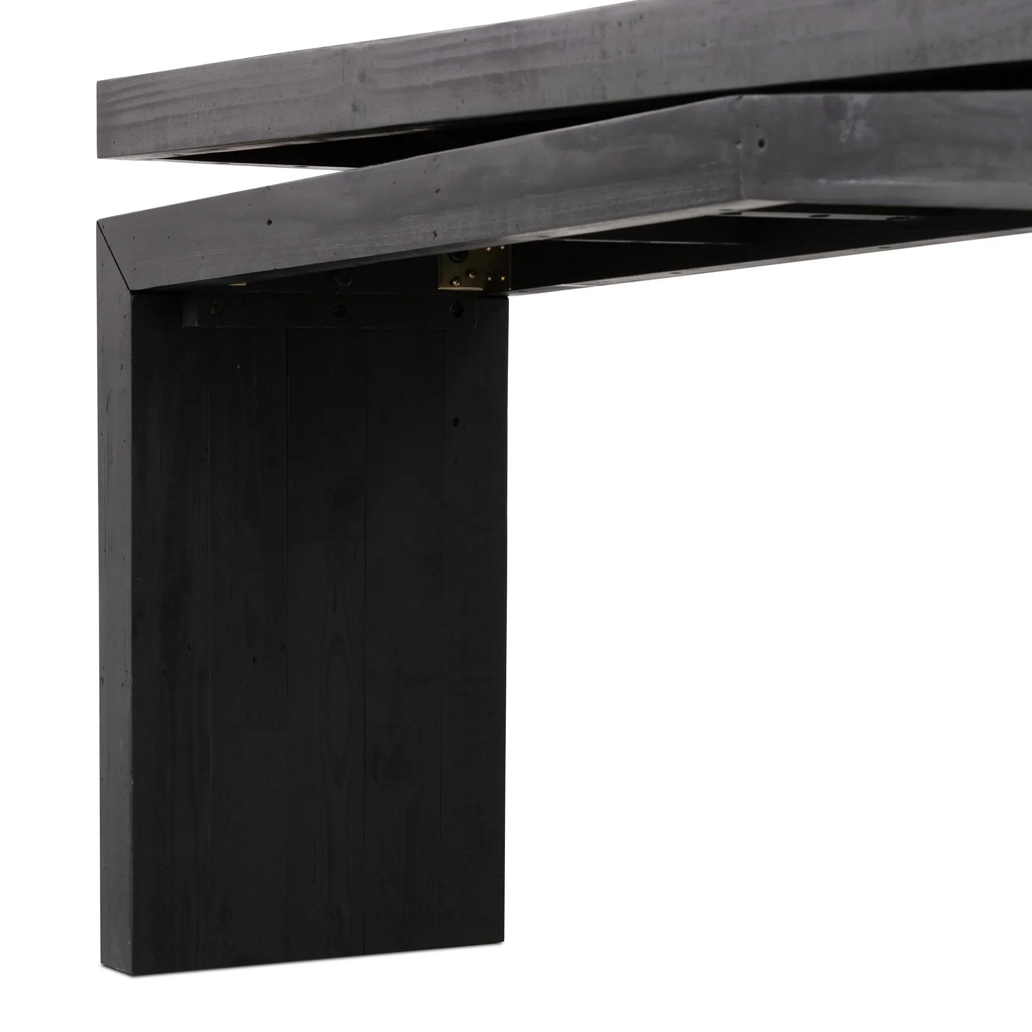 Naten Black 94" Console Table