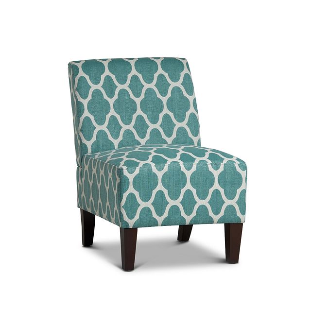 Comet Light Blue Fabric Accent Chair (0)