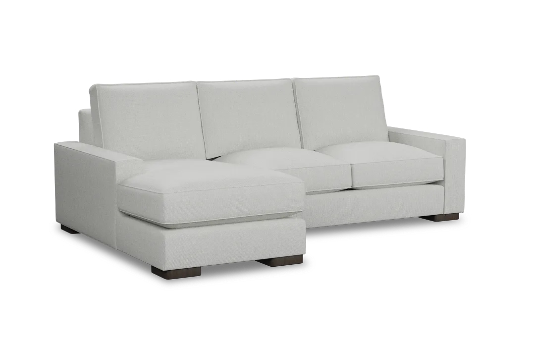 Edgewater Revenue White Left Chaise Sectional
