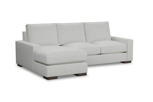 Edgewater Revenue White Left Chaise Sectional