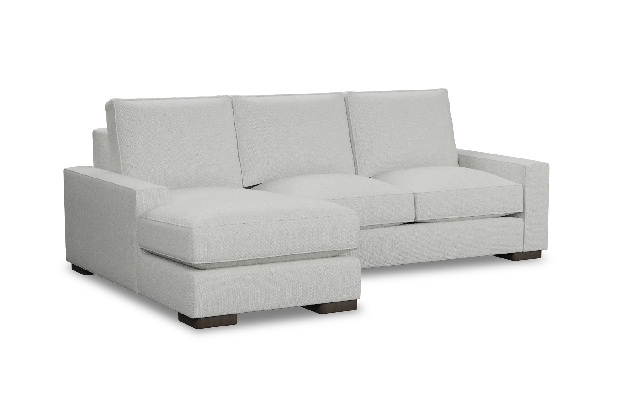 Edgewater Revenue White Left Chaise Sectional Edgewater Revenue White Left Chaise Sectional