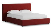 Grayton Elite Red 44" Upholstered Platform Bed