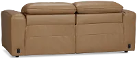 Ryland Brown Lthr/vinyl Power Reclining Sofa