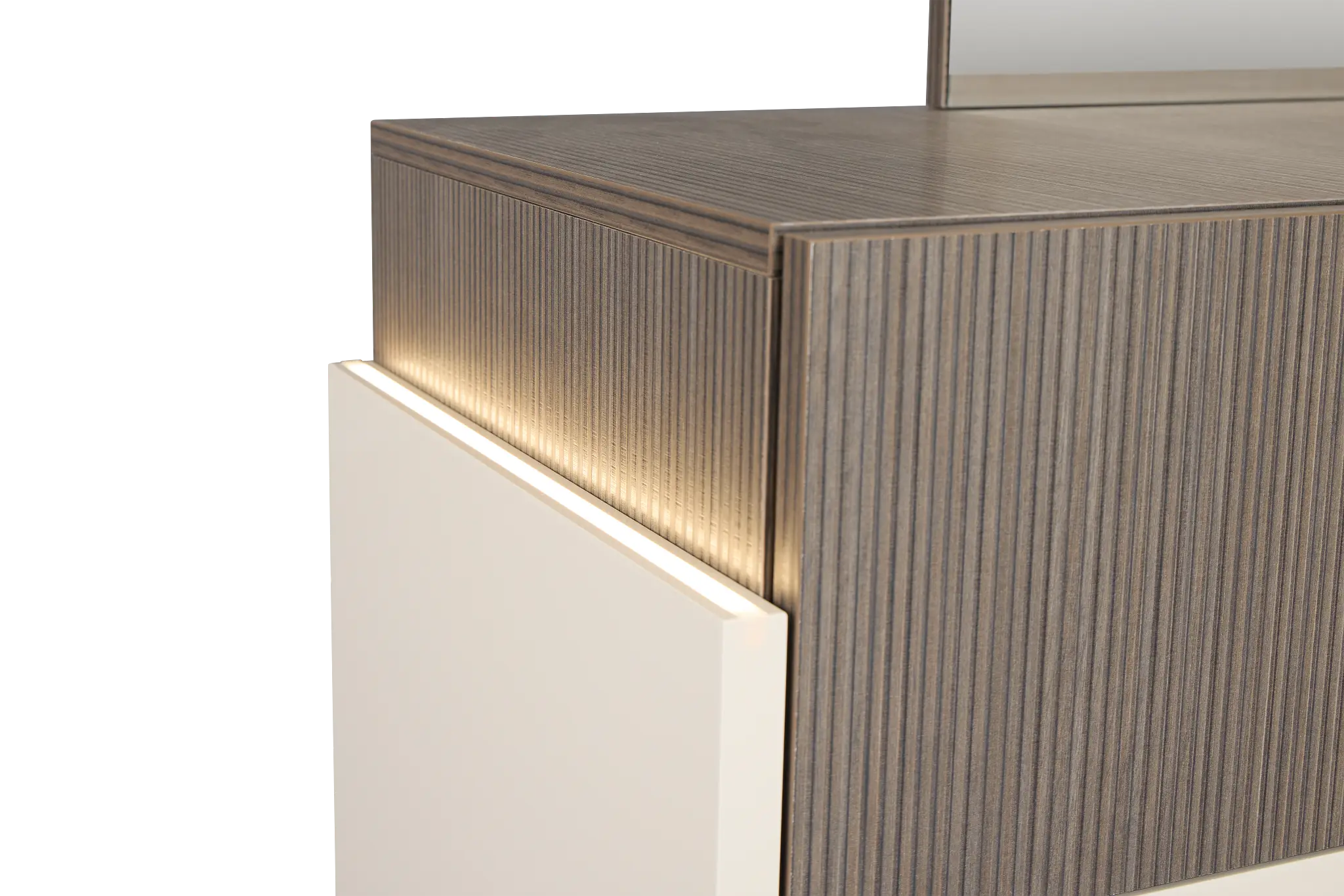 Sienna Two-tone Dresser & Mirror Sienna Two-tone Dresser & Mirror