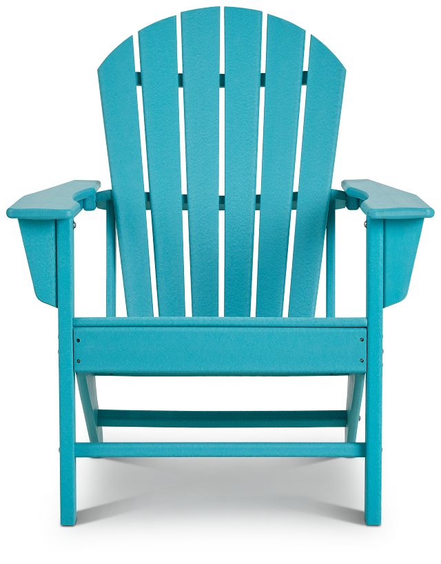 Cancun Aqua Adirondack Chair