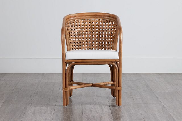 Maui Light Tone Woven Arm Chair