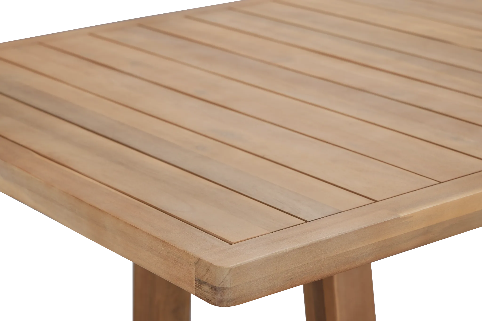 Laguna Light Tone 66" Rectangular Dining Table