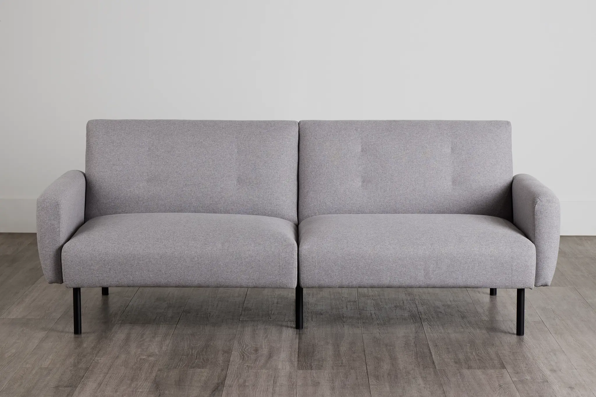 Denali Light Gray Fabric Sofa Futon Denali Light Gray Fabric Sofa Futon