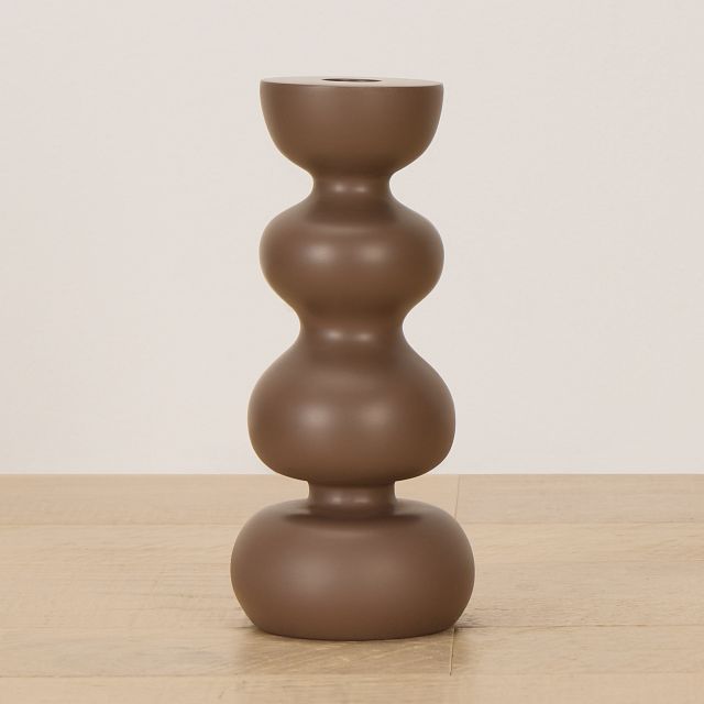 Vesa Brown Candle Holder