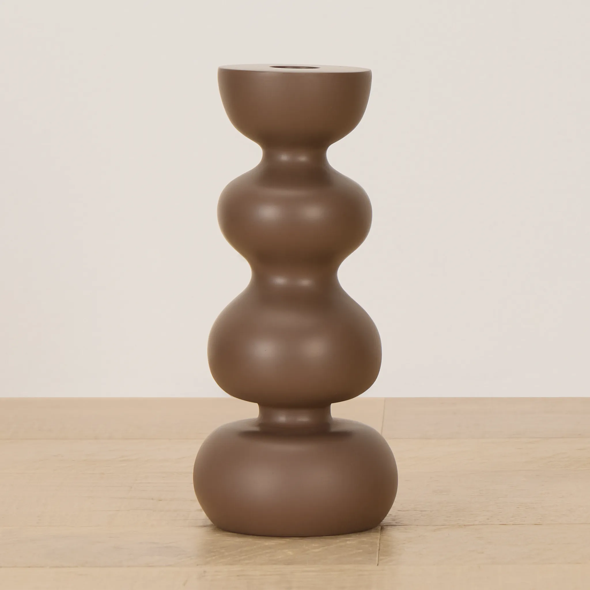 Vesa Brown Candle Holder