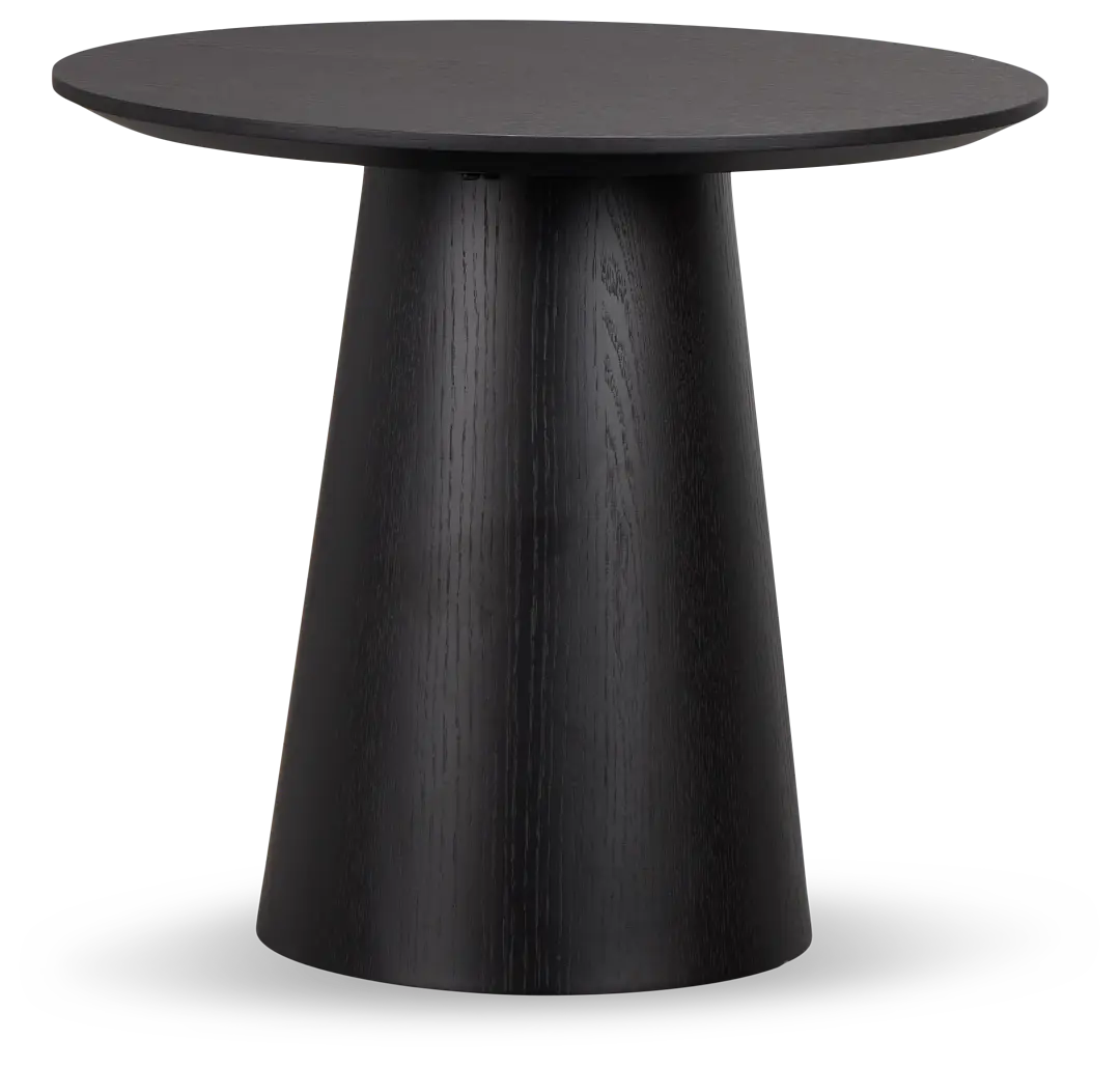 Nomad Black Round End Table Nomad Black Round End Table