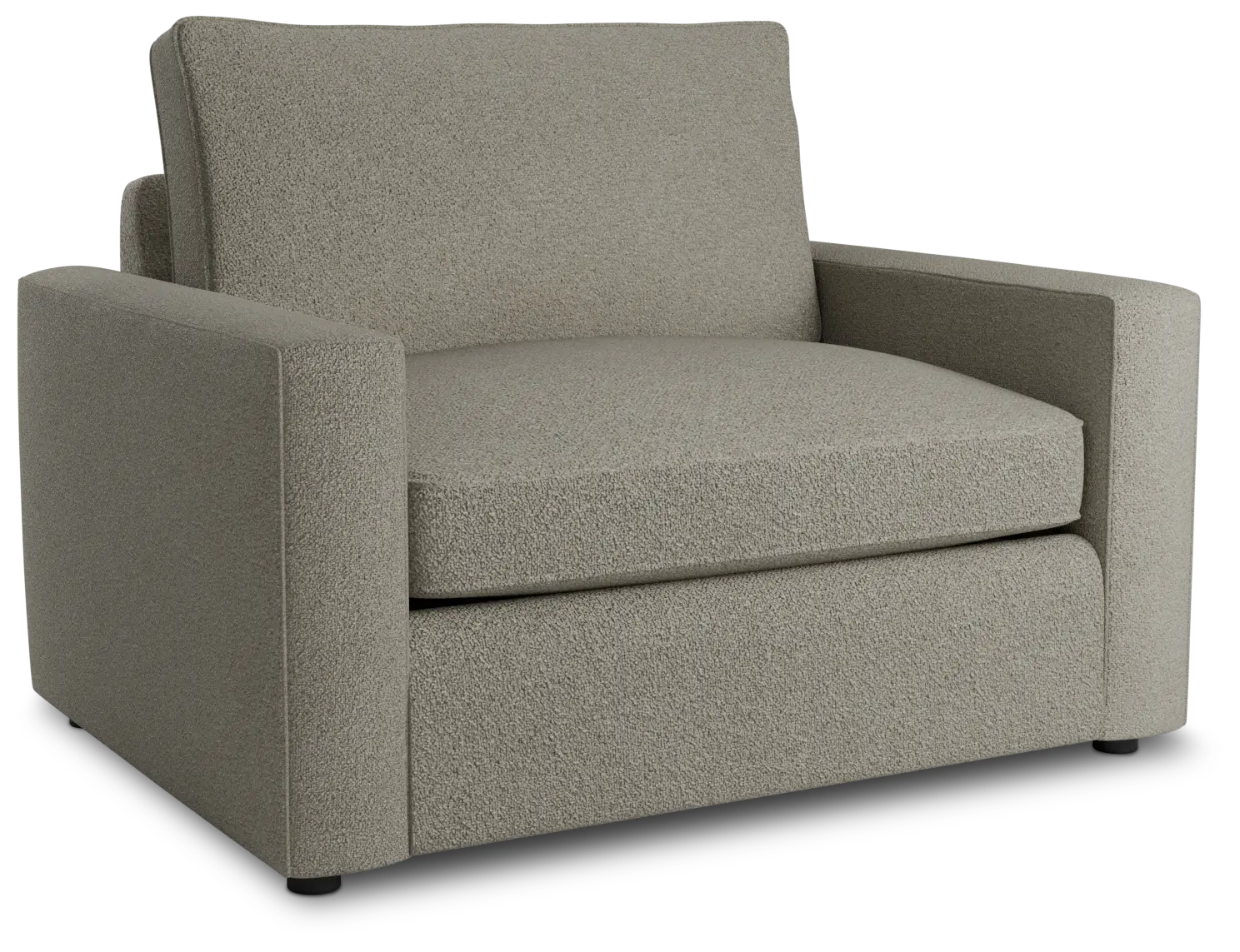 Siesta Elite Gray Fabric Memory Foam Sleeper Siesta Elite Gray Fabric Memory Foam Sleeper