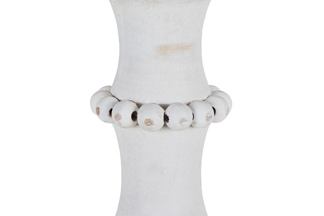 Brock White 14" Candle Holder