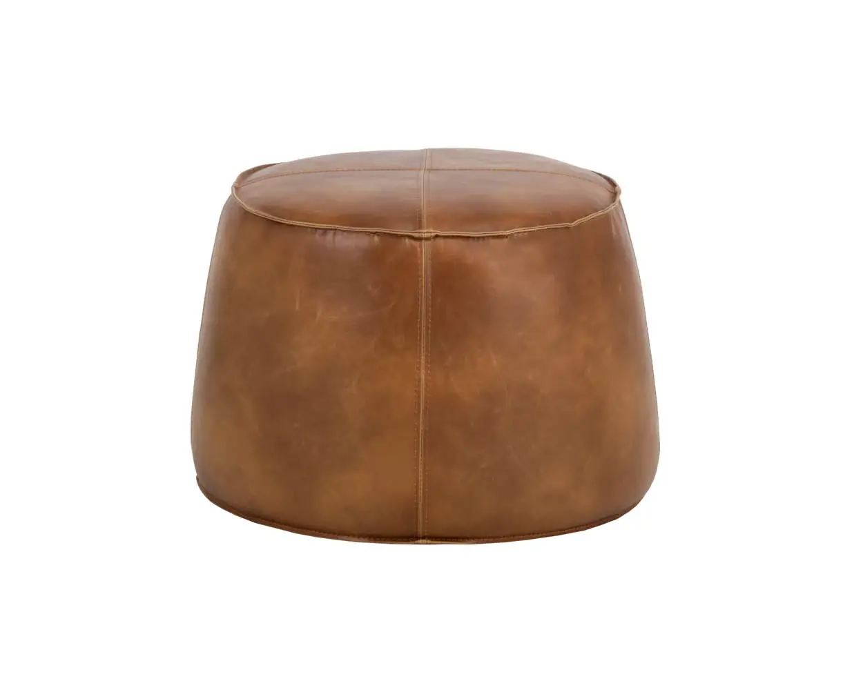 Jude Brown Lthr/vinyl Accent Ottoman Jude Brown Lthr/vinyl Accent Ottoman